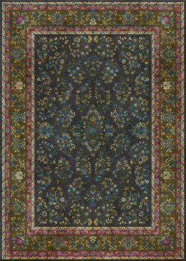 alto nodo 8315-fw002 Sarough- handgefertigter Teppich,  persisch (Indien), 40x40 3ply Qualität